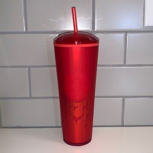 2022 Valentine’s Day Red Hearts Starbucks Tumbler